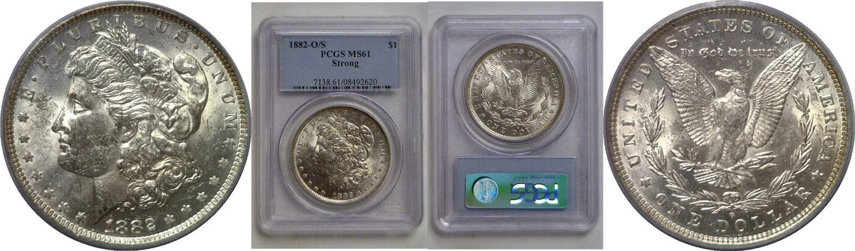 MS 61 Graded 1882 Year Morgan US Dollars (1878-1921) for sale | eBay