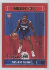 2017-18 Panini NBA Hoops Red 34/49 Sindarius Thornwell #250 nd3