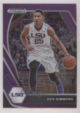 2021-22 Panini Prizm Draft Picks Purple Prizm 73/75 Ben Simmons #71 rf2