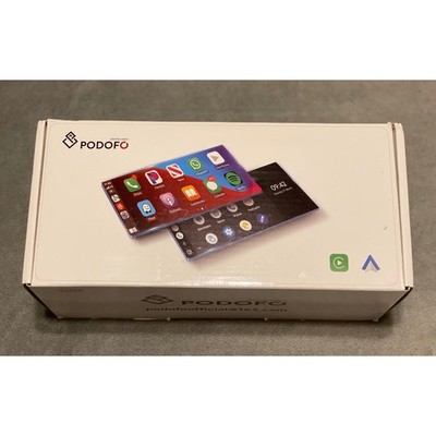Podofo 10.26 Inch Wireless Apple CarPlay Android Auto Smart Player Y3796