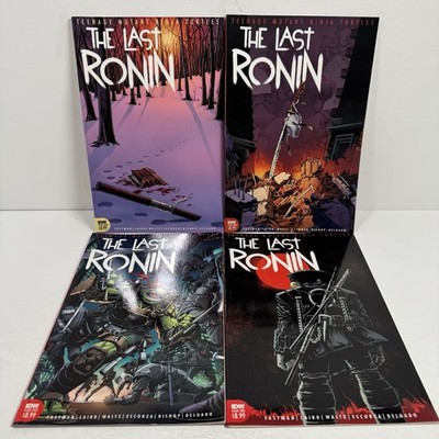 TMNT The Last Ronin #1-4 Comic Book Lot IDW Teenage Mutant Ninja Turtles
