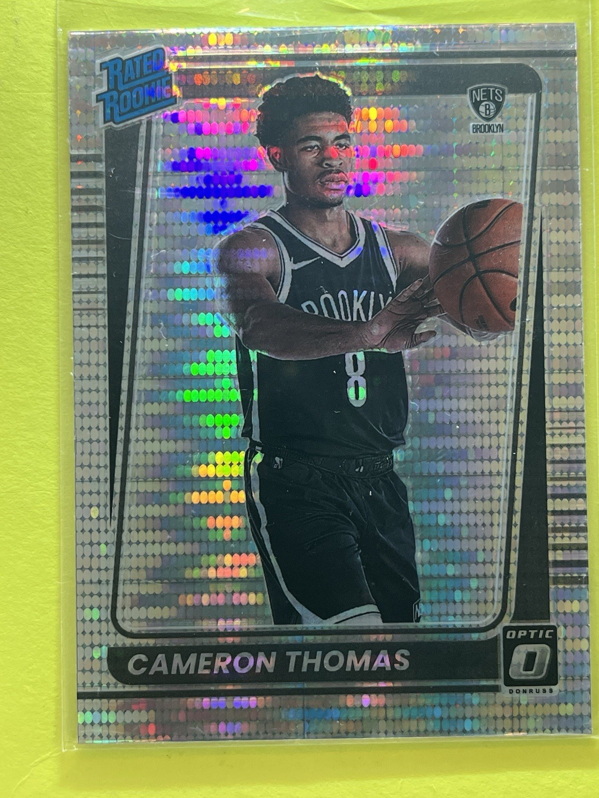 2021-22 Donruss Optic Target Box Set #153 Cameron Thomas RR RC