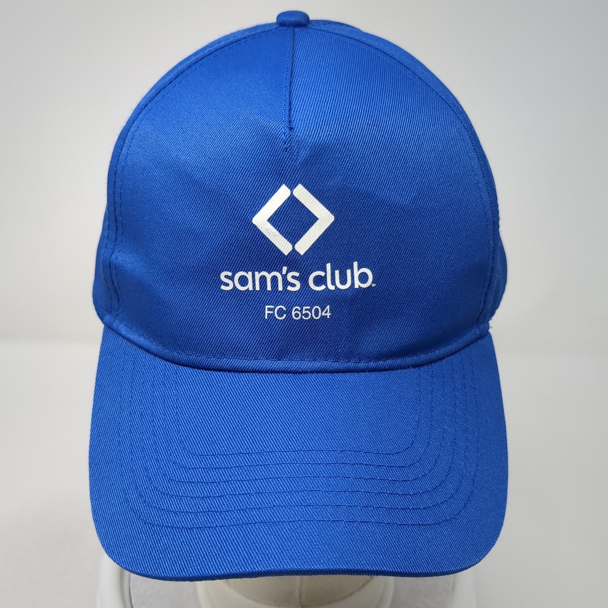 Sam's Club FC 6504 Strapback Hat Blue One Size Adjustable Hit Wear