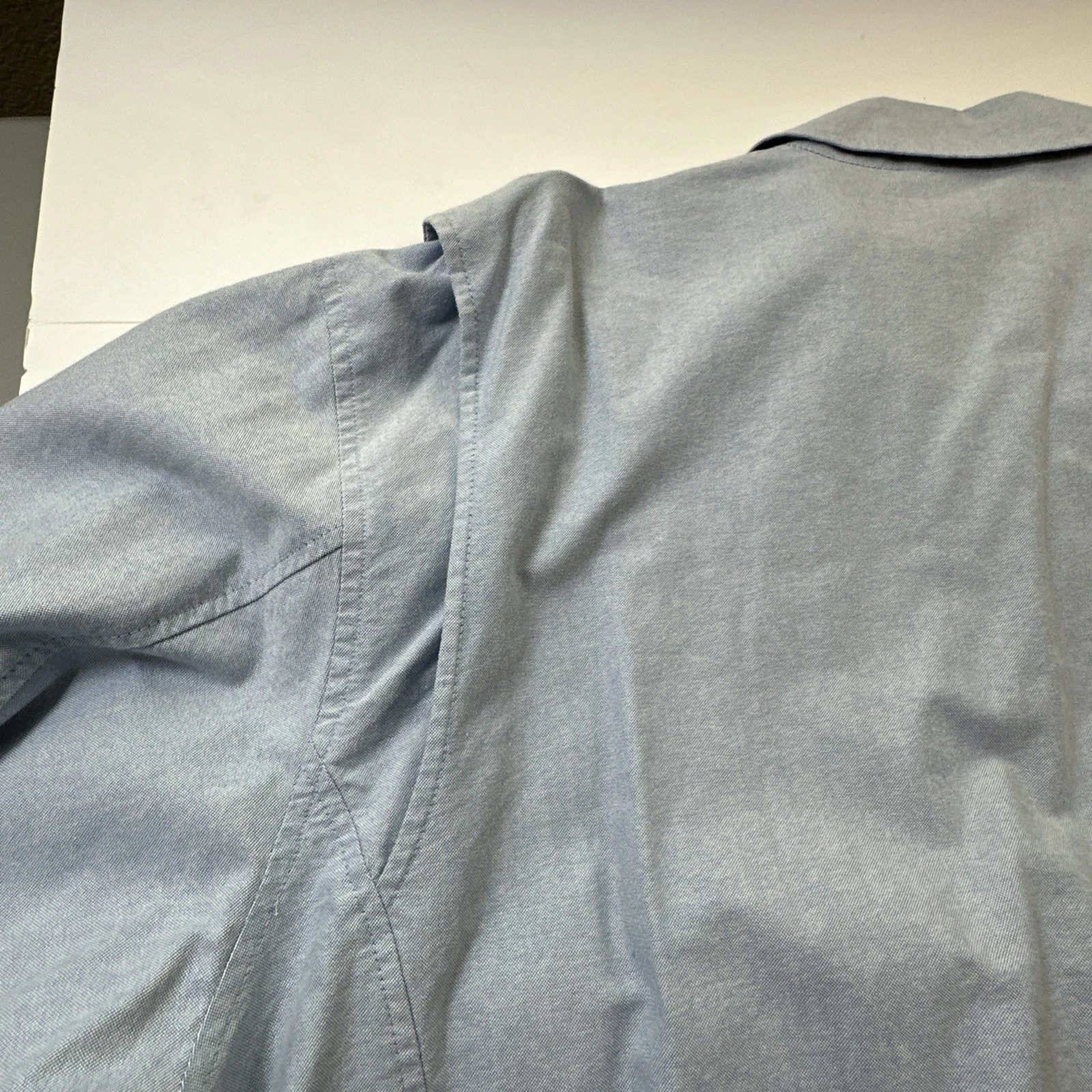 Daniel Cremieux Collection Mens Oxford Casual Jacket Zip-up Blue XXL #0425 image 17