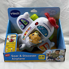 VTech Soar Discover Airplane Electronic Learning Toy, 9-36 Months