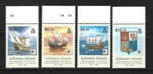SOLOMON ISLANDS - Scott #1048-51 MNH set
