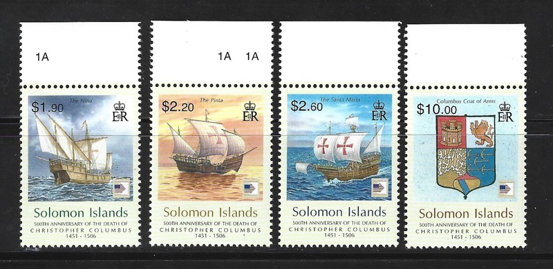 SOLOMON ISLANDS - Scott #1048-51 MNH set