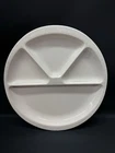 Vintage Rare Bauer California Pottery 12” Serving Platter Divided 4 Sections