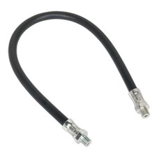 Image of Sealey Ggh450 Rubber Delivery Hose Flexible 450Mm 1/8In Bsp Gas