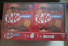 Image of 4x Kit Kat Chunky Large Milk Chocolate Easter Egg 190g NEW FREE P&P
