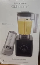 NEW Chefman Obliterator 48 oz Blender w/ Travel Jar Smoothie Maker Ice Crusher