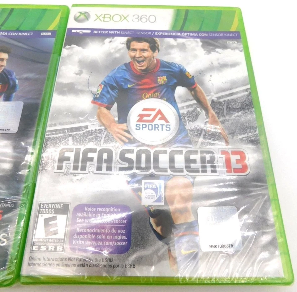 SELLADO Xbox 360 FIFA 13 y FIFA 16 Videojuegos de Fútbol Nuevos Foto 3 de 4
