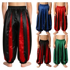 Kids Boys Costume Harem Pants Festivals Trousers Steampunk Pirate Events Party