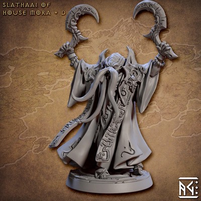 House Mora Slathaai - D - Artisan Guild DnD Resin Miniatur 30mm/75mm RPG