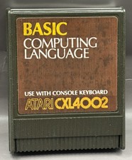 Atari 400 800 XL XE Basic Computing Language CXL4002 Cartridge Only Tested