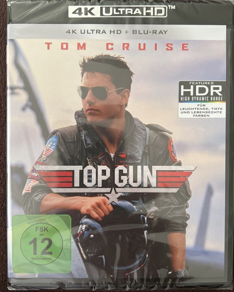 4K Ultra Hd + Blu-Ray - Top Gun - Tom Cruise - Val Kilmer - Kelly Mcgillis-image