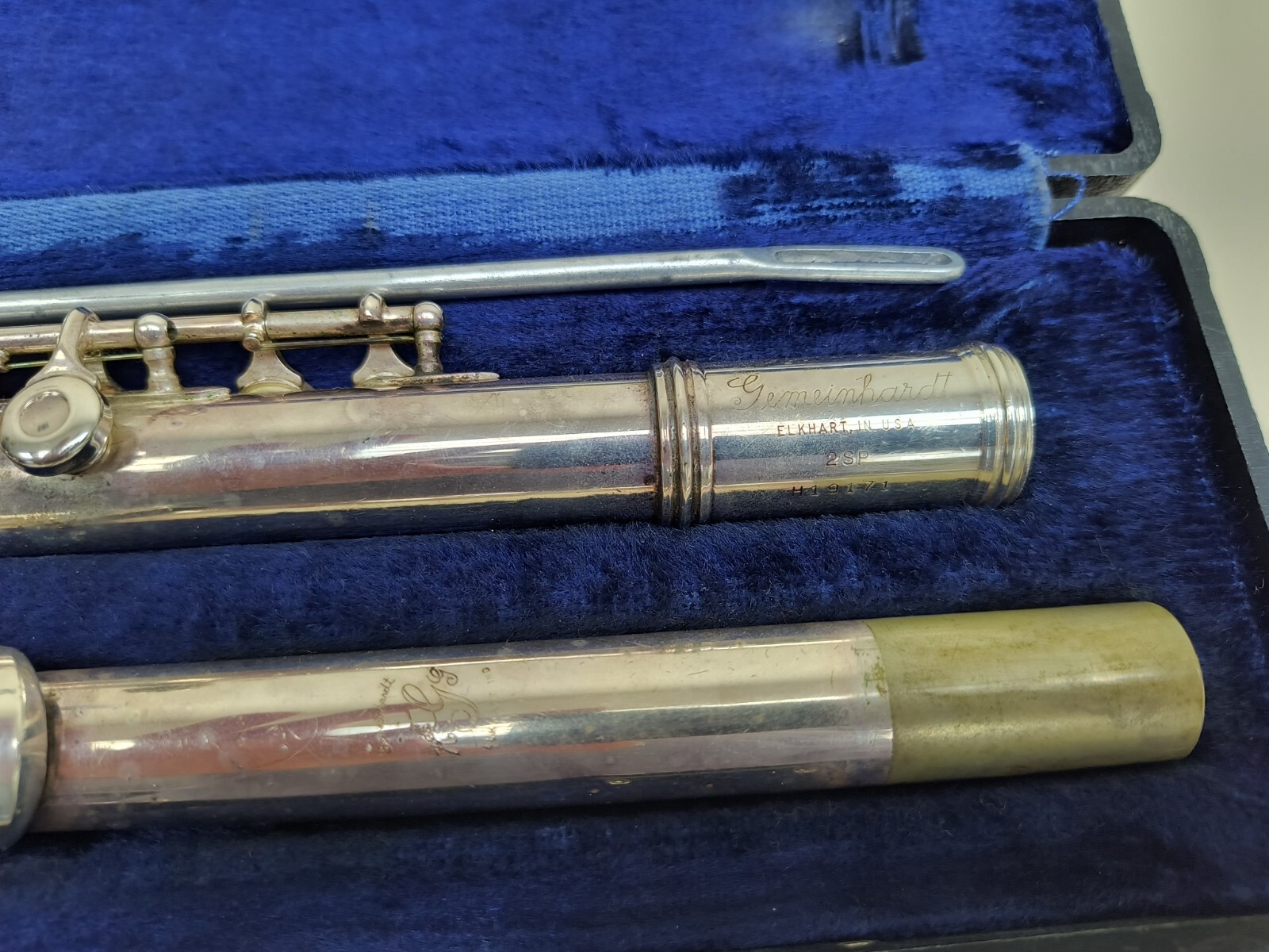 Gemeinhardt flute 2SP with hard case preowned eBay