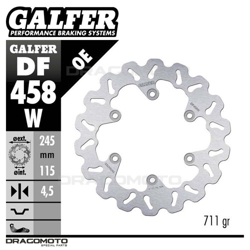 Paire Plaquette De Frein Arrière BREMBO Yamaha TDM ABS 900 05