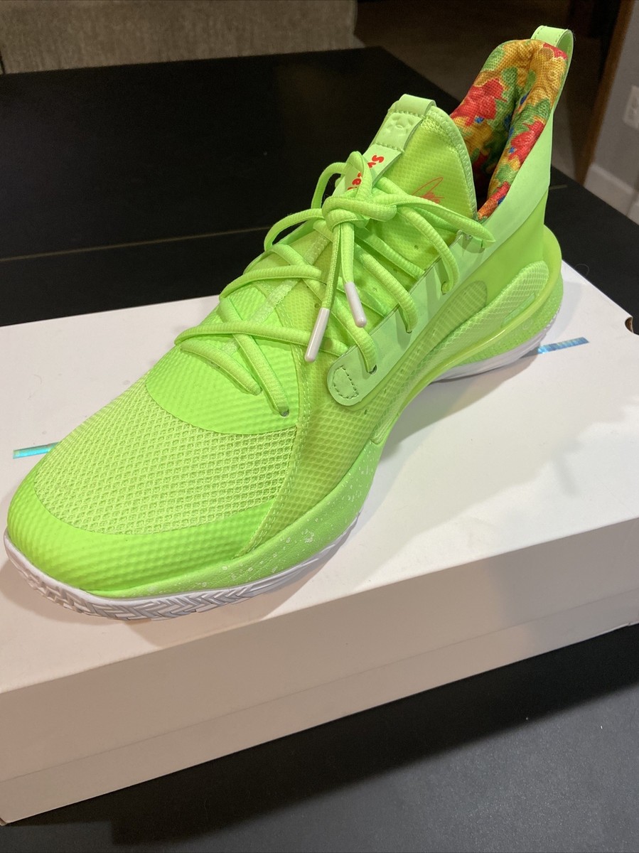 Curry7 Sour Patch Kids カリー7 Under Armour Stephen Curry 7 Sour Patch Kids Lime Green