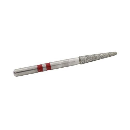 Fresas cónicas dentales de corte de circonita de diamante Z856-018F FG grano fino extremo redondo - Imagen 8 de 17