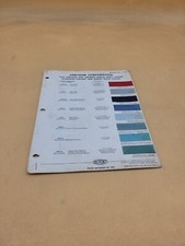 1962 DUPONT CHRYSLER DODGE DART TRUCK PLYMOUTH VALIANT PAINT CHIP BULLETIN BOOK