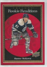 2023-24 Upper Deck Trilogy Rookie Renditions Red #RR-32 Hunter McKown 221/799
