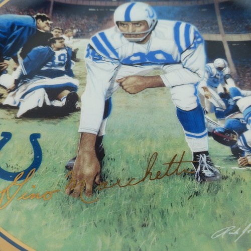 1997 First Sudden Death Bradford Exchange Collector Plate NFL Great Moment - Picture 6 of 16