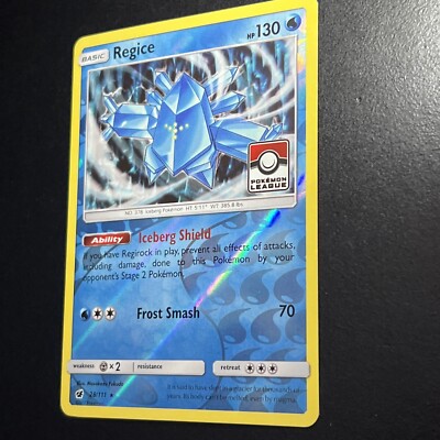 regice pokemon card value and your opponents Active Pokemon is now Paralyzed. Pokemon Card Game/[SM4+] GX Battle