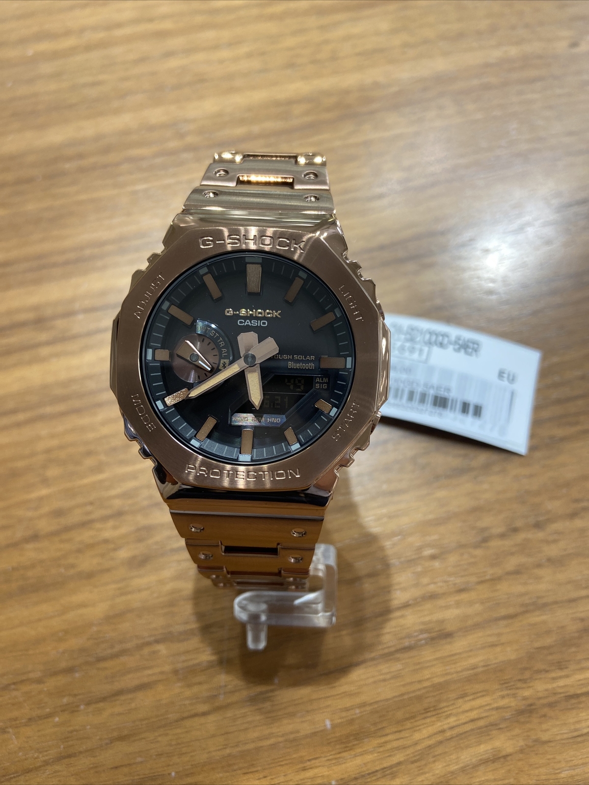 Orologio CASIO G-SHOCK MASTER OF G mod. OAK Metal / oro rosa  GM-B2100GD-5AER