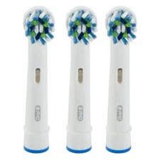 Lot Of 2 Oral-B Cross Action Replacement Brush Heads Refill (3 Pack Ea, 6 Total)