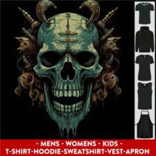 Underworld Diablo Calavera Demonio Satán Hombres Mujeres Niños Unisex