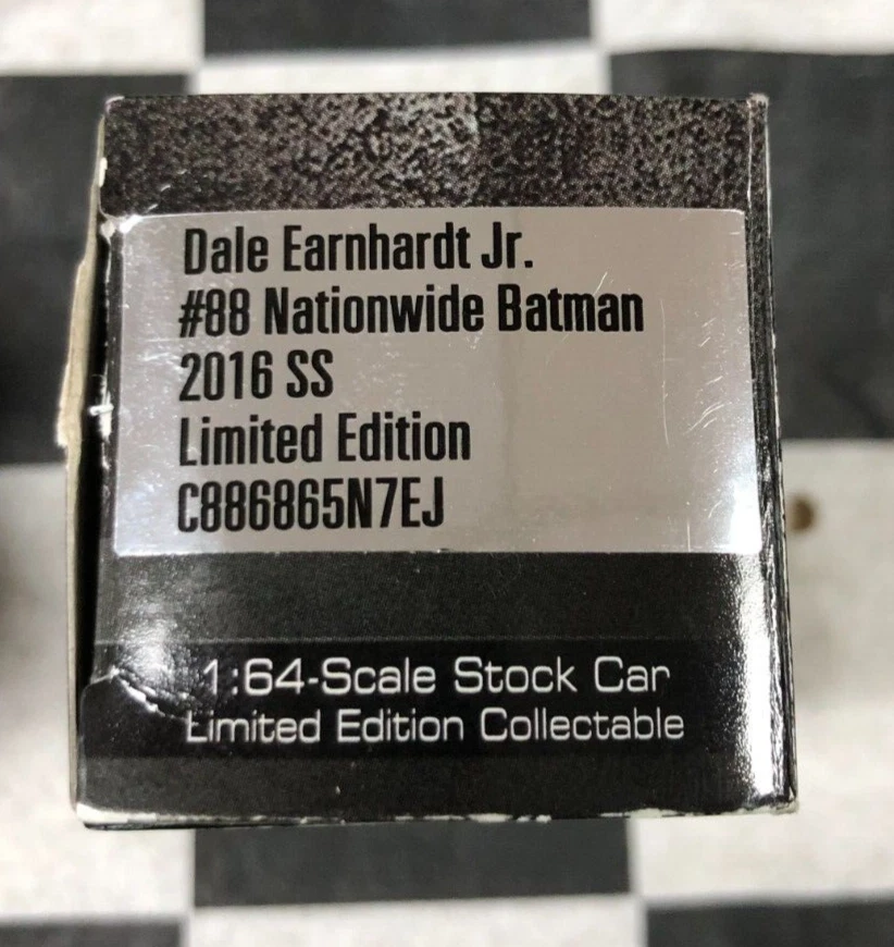 SS #88 2016 Dale Earnhardt Jr. Batman en todo el país 1/64 C886865N7EJ Foto 2 de 3