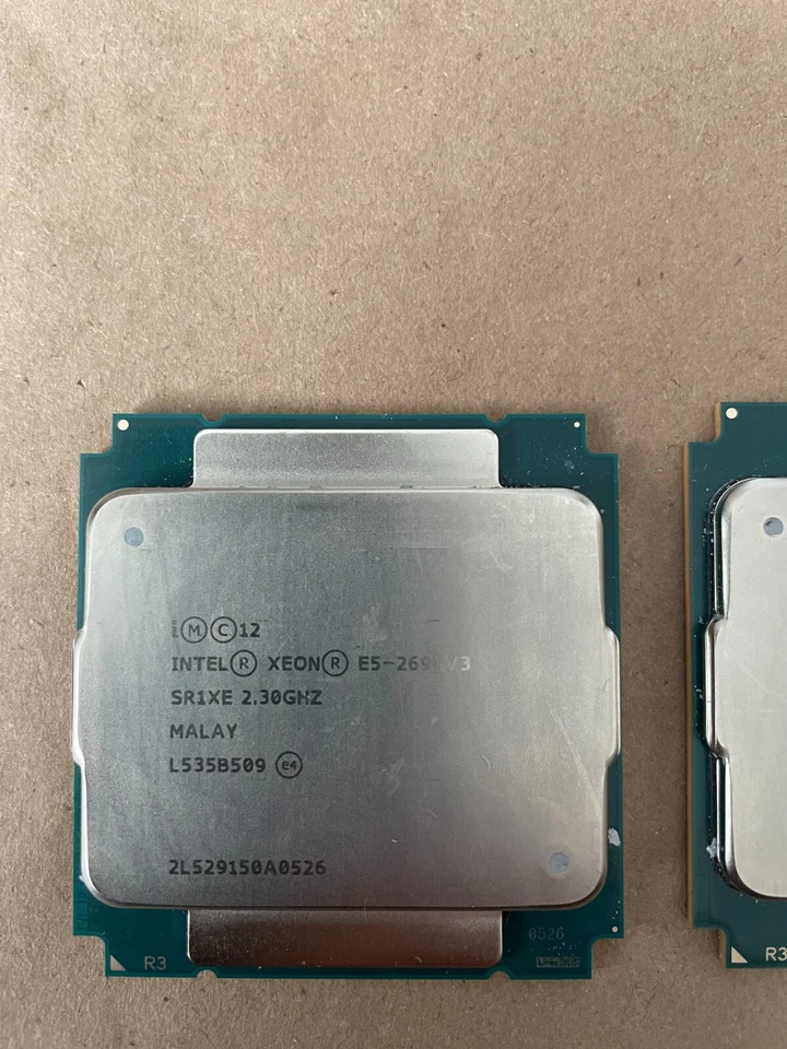 Procesador Intel Xeon E5-2698V3 16 núcleos CPU servidor 40M 2,30 GHz SR1XE Foto 2 de 4