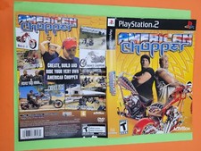 American Chopper PS2 ARTWORK ONLY Authentic Original
