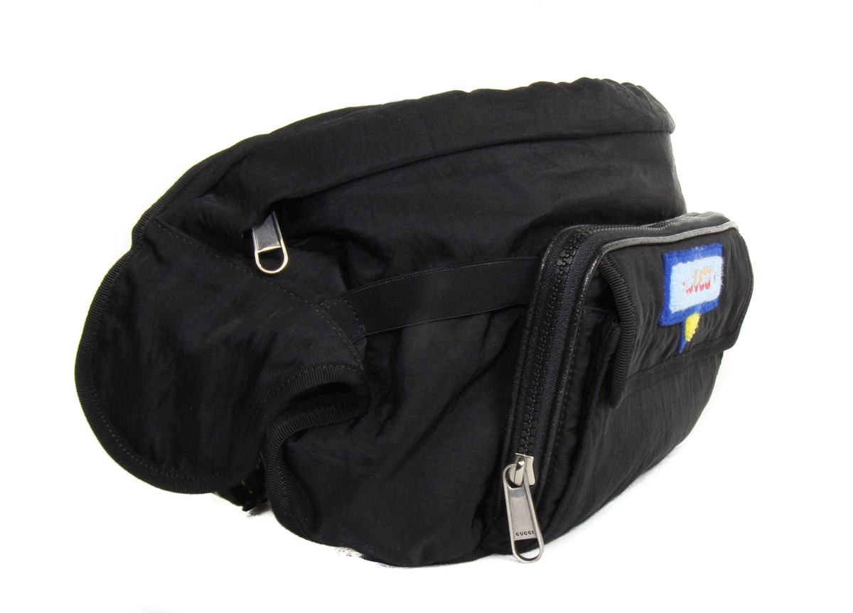 NEW GUCCI 536842 Belt Bag with Gucci 80's Patch Convertible NEW GUCCI 536842 Belt Bag with Gucci 80's Patch Convertible