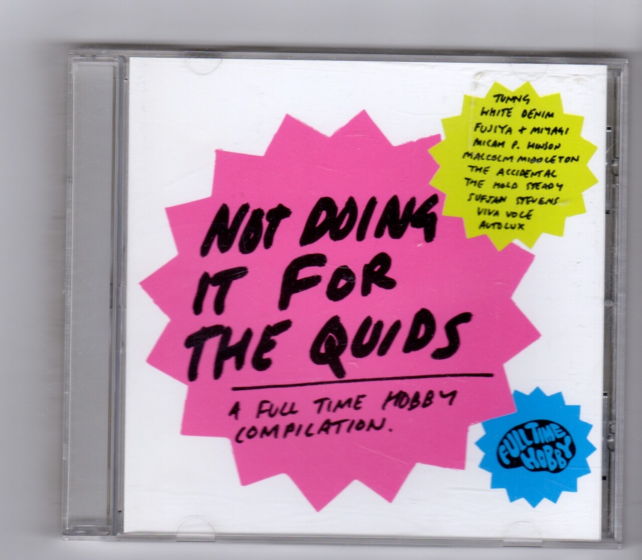 (IR126) Not Doing It For The Quids, 10 tracks various artists - 2008 CD
