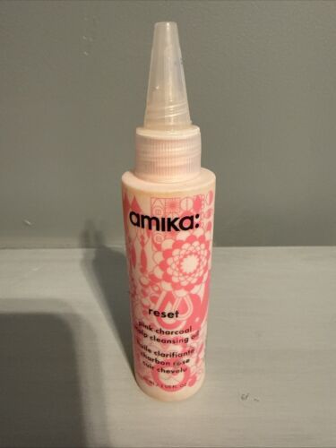 Amika Reset Pink Charcoal Scalp Cleansing Oil 2 OZ