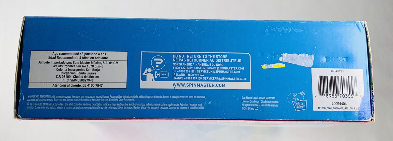 spin master distributor