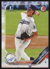 2019 BOWMAN DRAFT BD-132 JIMMY LEWIS 1ST PAPER BASE QTY AVAILABLE DODGERS