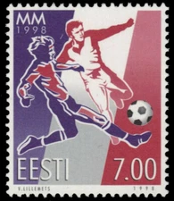 ESTONIA 341 - France '98 World Cup Football Championships (pa65455+)