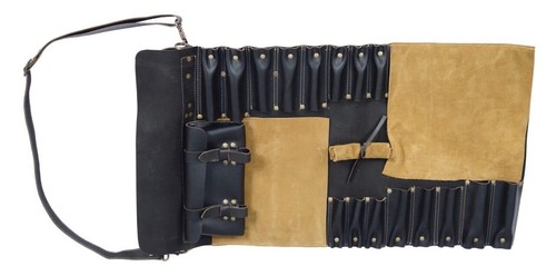 Genuine Leather Knife Roll, Chef Knife Roll, Knife Case,Knives Roll Holder - Picture 5 of 13