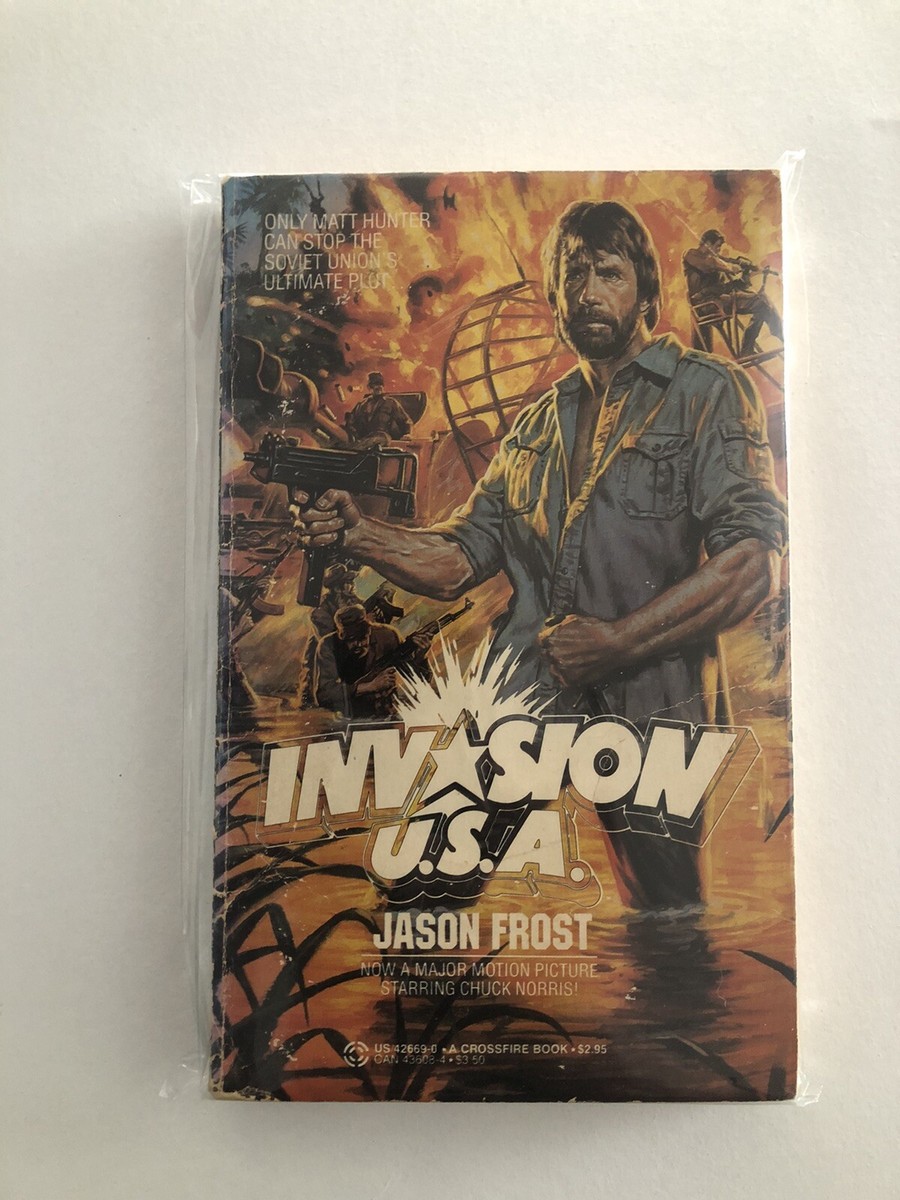 Invasion USA Paperback Book 1985 Jason Frost 1st Edition