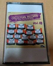 COLLECTORS RECORDS OF THE 50s and 60s Various Artists Audio Cassette, 1982 