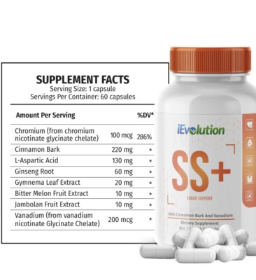 iEVOLUTION SS+ SUGAR SUPPORT PLUS