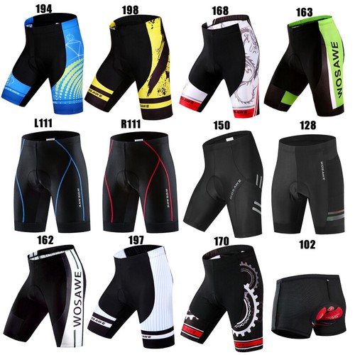 Pantaloncino antiprostata imbottito ciclista ciclismo bici bicicletta Pad  in gel | eBay