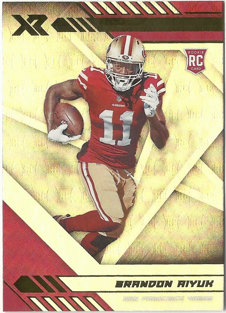 2020 Panini Xr Brandon Aiyuk Rookie San Francisco 49ers #117