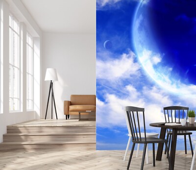 3D Planet Oberfläche M7426 Tapete Wandbild Selbstklebend Abnehmbare Aufkleber