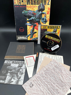 Mech Warrior 2 - English - PC CD-ROM - BIG BOX #1