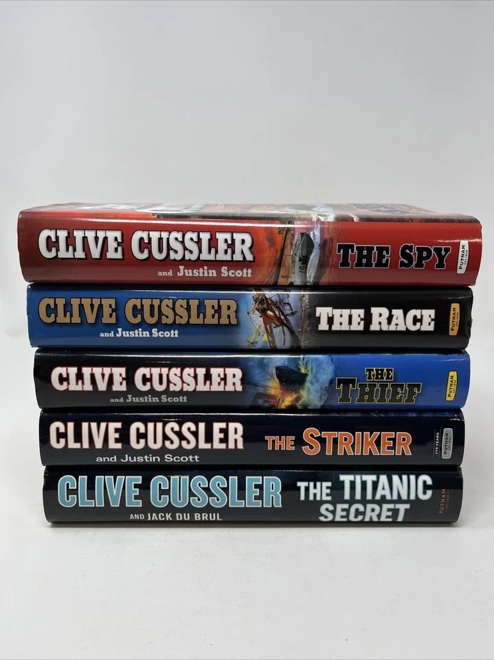 Clive Cussler 5 Book Lot - Isaac Bell Adventure 3 4 5 6 11 HC DJ 1st First Eds - Image 3 of 4