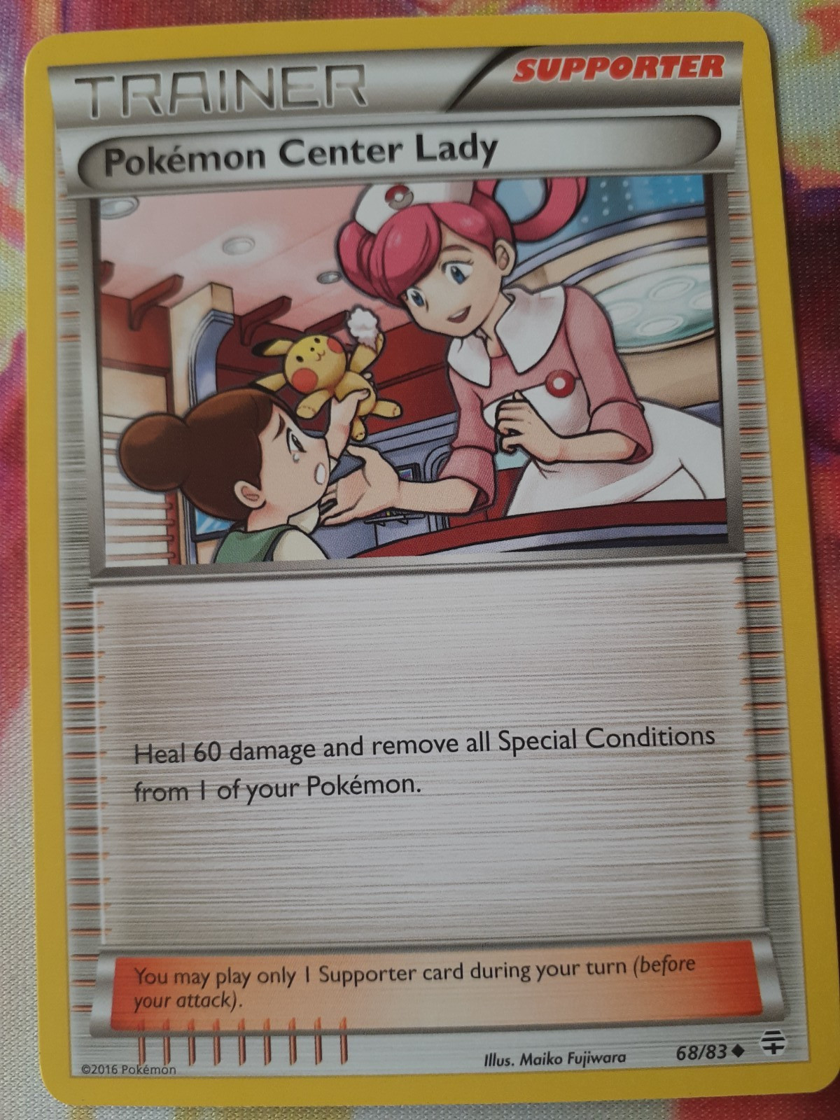 Pokemon Center Lady Generations Series Pokemon Card 68/83 NM